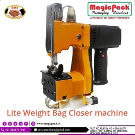 Lightweight Bag Closer Machine 3kg, Capacity: 300 Bags, Model Name/Number: GK9-310