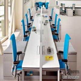 Linear 1 Seater Modular Office Workstation