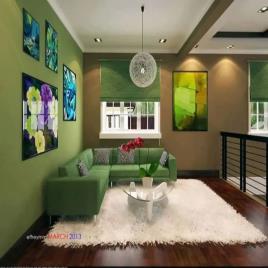 Living Room Interior Design Services Work Provided Wood Work & Furniture
