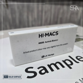 M606 Aurora Bianco HIMacs Solid Surfaces, For Kitchens