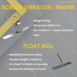 Magnesium Floate Bull And Screed