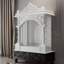 Makrana White Marble Temple, Design: Antique