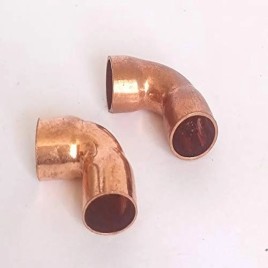 Male Copper Elbow Gas Pipe Fitting And AC And Refrigeration Fitting, 0.75 inch