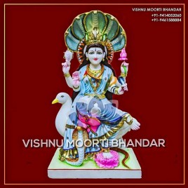 Mansa Mata Marble Murti, Temple, White