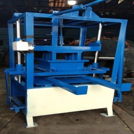 Manual Concrete Hollow Block Machine, Capacity: 1000 Blocks per Hour