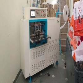 Manual Fabric Non Woven Bag Handle Machine, Capacity: 450 Pieces per hour