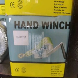 Manual Hand Operated Winches