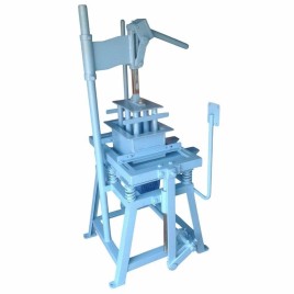 Manual Hollow Brick Making Machine, 1200 pcs in 8 hours