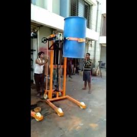 Manual Hydraulic Drum Stacker, Model Name/Number: Model See 51
