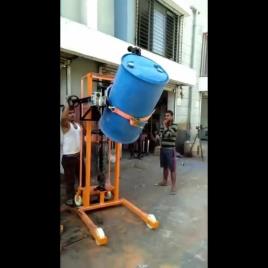 Manual Hydraulic Drum Stacker, Model Name/Number: Model See 51