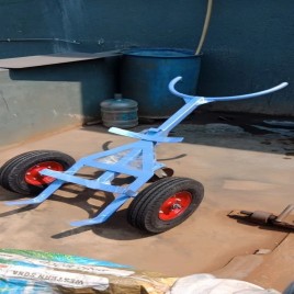 Manual Hydraulic Oil Drum Trolley, For Industrial