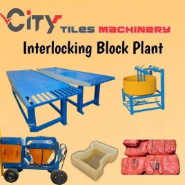 Manual in terlock in g Block Mak in g Mach in e in Oddisa, Capacity: 2500 Blocks per Hour