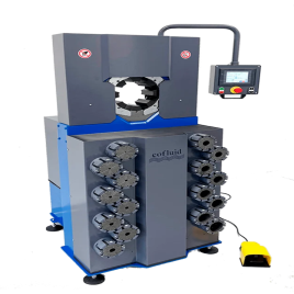 Manual Mild Steel Production Hose Crimping Machine, Capacity: upto 50 ton