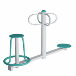 Manual MILD STEEL STANDIG & SEATING TWISTER, For Gym