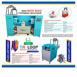 Non Woven Bag Making Machine, Capacity: 700 Pieces Per Hour