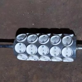 Manual Pani Puri Machine Cutting Die, Capacity: 40 Pcs One Time