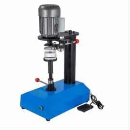 Manual Pet Can Sealer Machine, Capacity: 500 can/hour