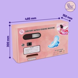 Manual Relycure Coin Operated Napkin Vending Machine