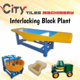 Manual Vibration Block Making Machine