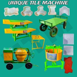 Manual Vibration Paving Block Making Machine, Capacity: 2500 Blocks per Hour