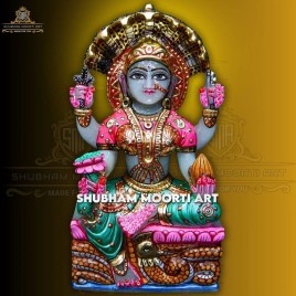 Margaj Stone Green Aventurine Padmavati Statue, Home