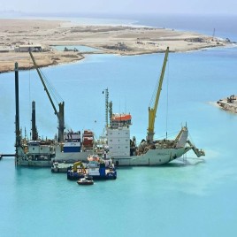 Marine Dredging Crane Repair Service