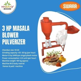Masala Pulverizer Blower Type Machine