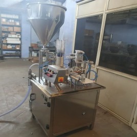 Mate Stainless Steel Automatic Curd Cup Filling Machine, Capacity: 1000 cups/hour, 5 kw