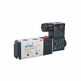 Material: Aluminium 4V-110-06 4V SERIES PNEUMATIC DIVERTING VALVE TECHNO