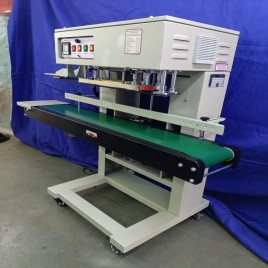 Maxi Vertical Band Sealing Machine, For Industrial, Production Capacity: 1000 Pieces In 30 Minutes