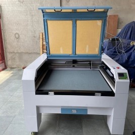 MDF Co2 Laser Cutting Machine 1410 single head, Cooling Mode: Water Colling, Capacity: 24 Hours
