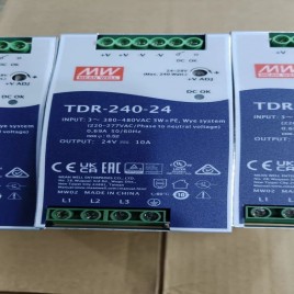 MEAN WELL SMPS TDR-240-24, 100W, Voltage: 24V