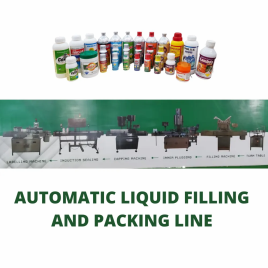 Mechanical Automatic Pesticide Liquid Packing Line