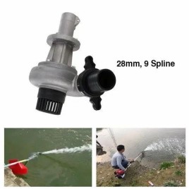 Mecstroke Water Pump Attachment for Brush Cutter 28mm, 9Spline