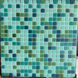 Medallions 15mm Glass Mosaic Tile