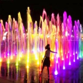 Mega Multicolor Programmable Floor Dancing Colorful Fountain
