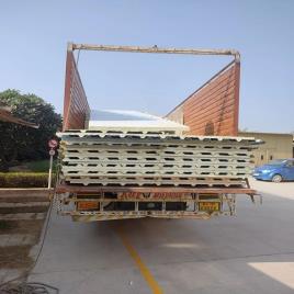 Merit Infra Color Coated PUF Insulated Wall Panel, Thickness: 50-100mm