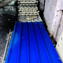 Merit Infra Galvanised Roof PUF Panel, Thickness: >80 mm
