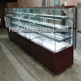 Metal Frost Master Cake Display Counter, For Bakery