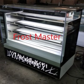 Metal Frost Master Front Opening Display Counter for Bakery