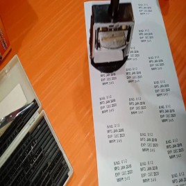 Metal Quick Mark Batch Coding Machine, Model Name/Number: MP3MM