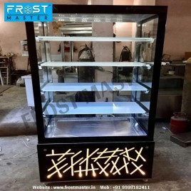 Metal Rectangular Frost Master Verticle Display Cabinets, For Bakery