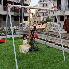 Metal Two Seater Swing