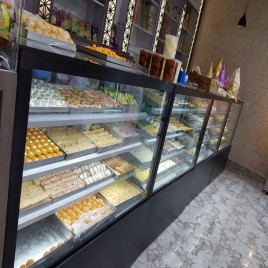 Metal Western Sweet And Cake Display Counters