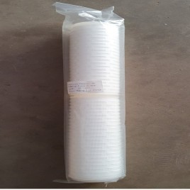 Microfiber Pleated Cartridge Filter, Cylindrical, Diameter: 2.5""