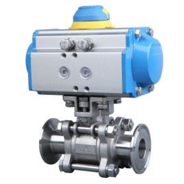 MICROTECH ENGINEERING SS Pneumatic Ball Valve, Model Name/Number: ME-PBV/807, Size: As Require