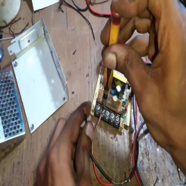 Microtek 2.1AMPS HDR-60-24 SMPS Switched Mode Power Supply, Output Voltage: 24VDC, Input Voltage Range: 230V