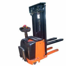 Mild Steel 1 Ton Electric Stacker, 360mm