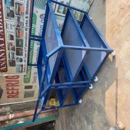 Mild Steel 2 Tier Trolley, Load Capacity: 100 kg