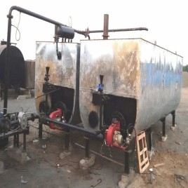 Mild Steel 20 Ton Bitumen Storage Asphalt Tank